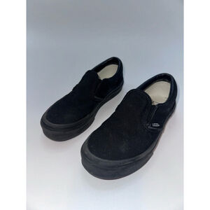 Kids Vans Slip-on Shoes, Black, Size 1.0